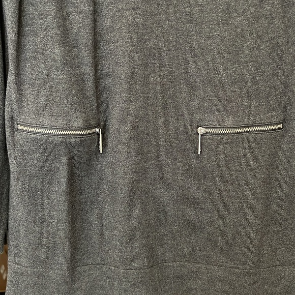 Michael Kors Medium Grey long sweater tunic - Picture 4 of 5